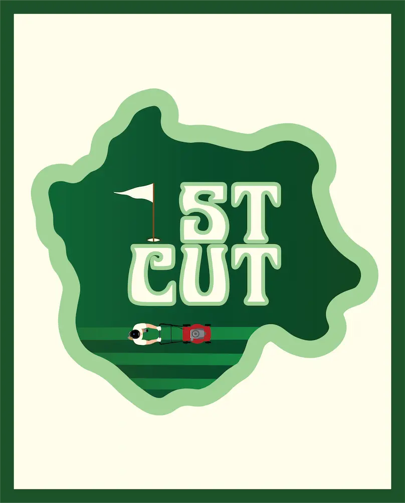 1st Cut Golf branding