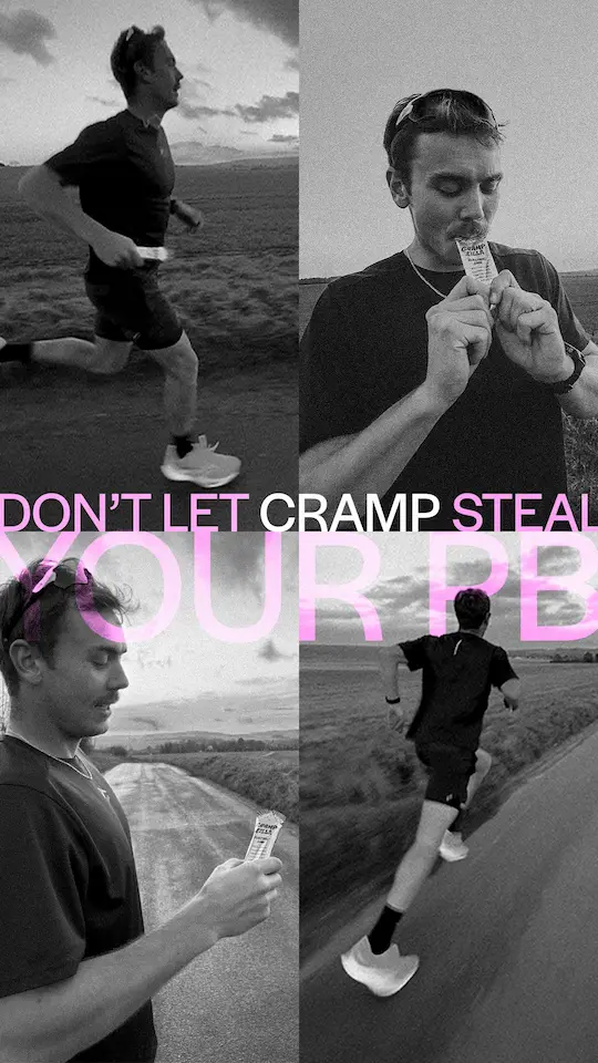 Story ad: don't let cramp steal your PB